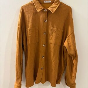 12th Tribe x The Salty Blonde Women's Button-Down Shirt Size SM